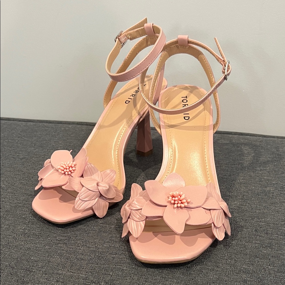 Torrid Pink Floral Women's Heels